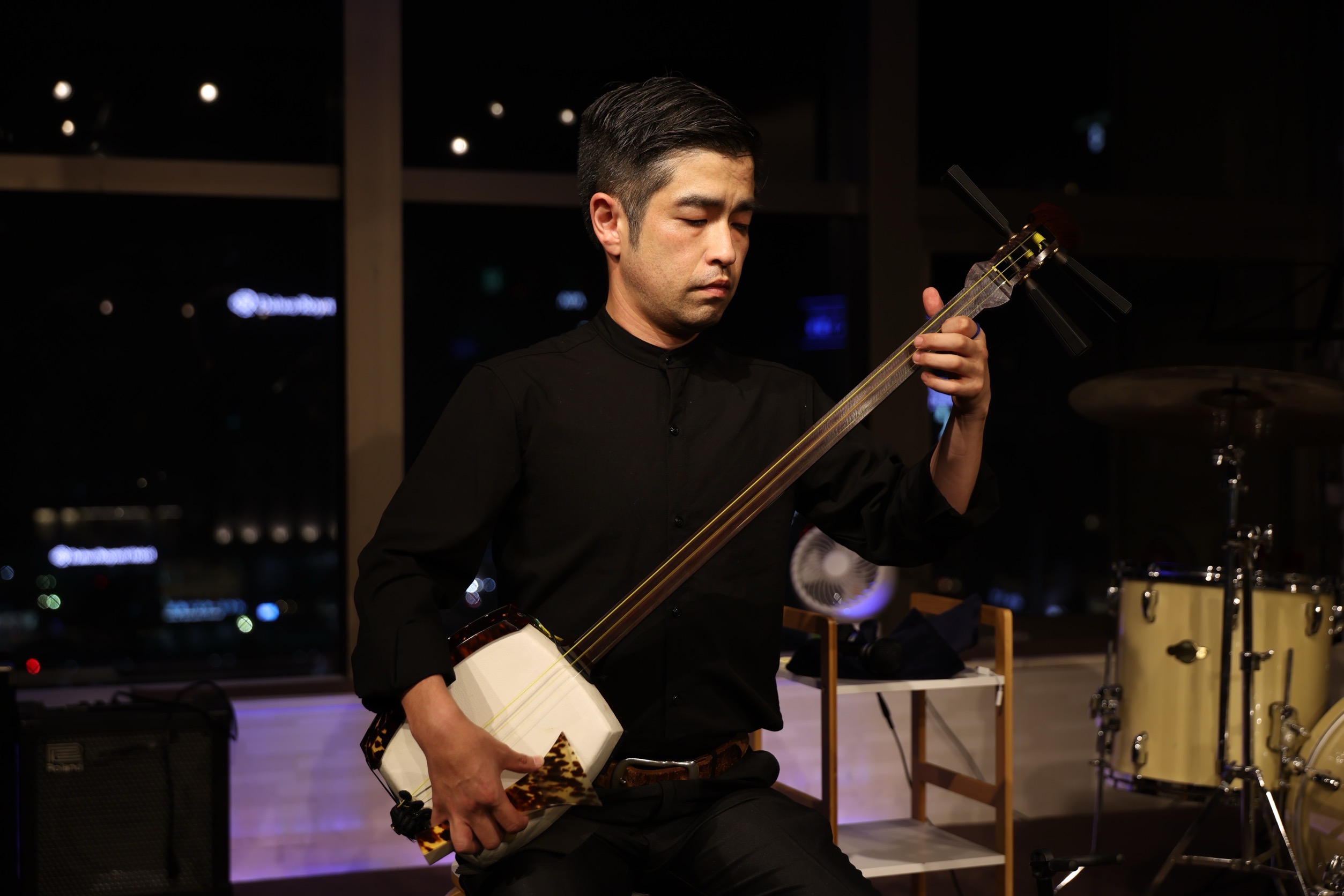 三味線　中田　誠さんの写真1