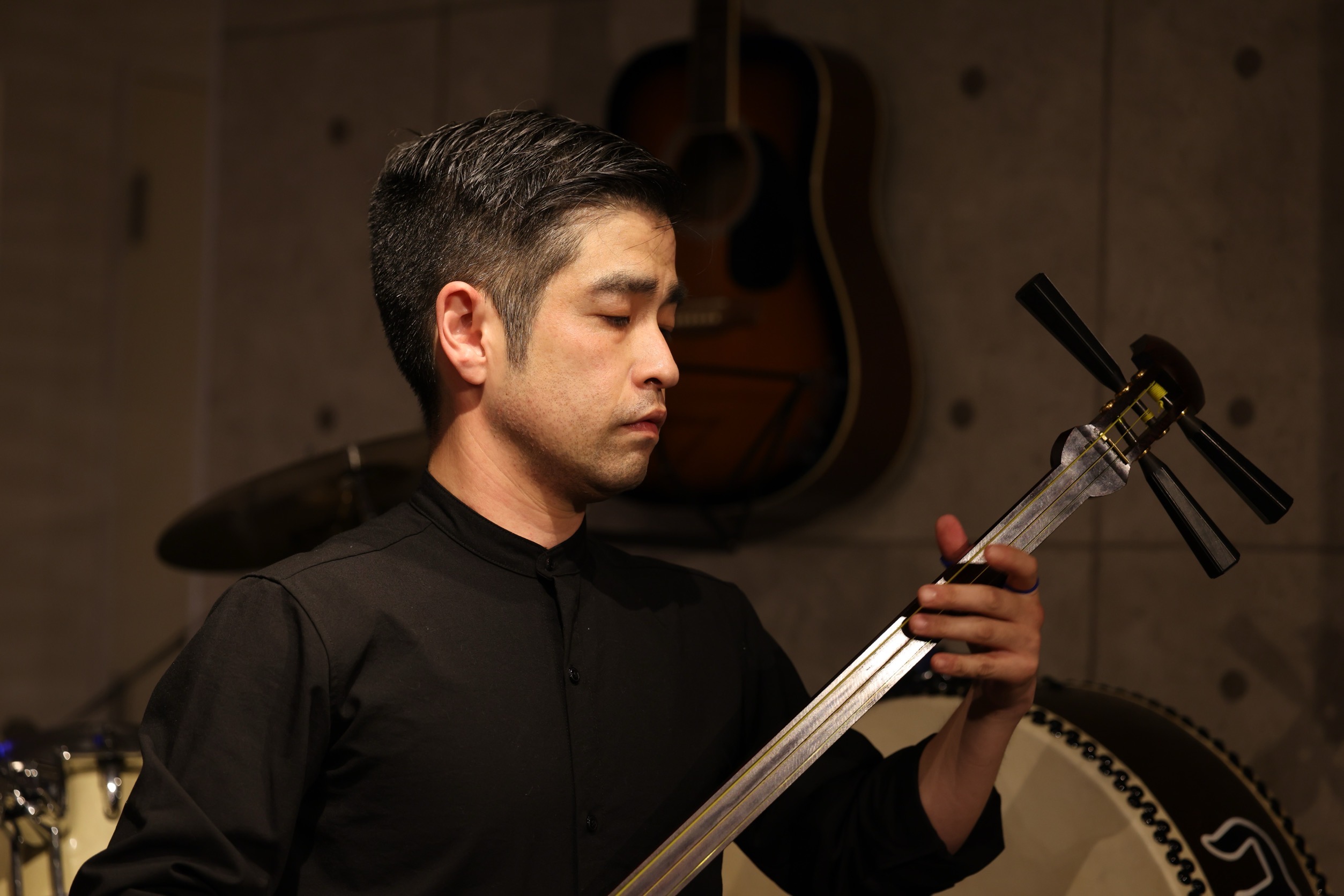 三味線　中田　誠さんの写真1