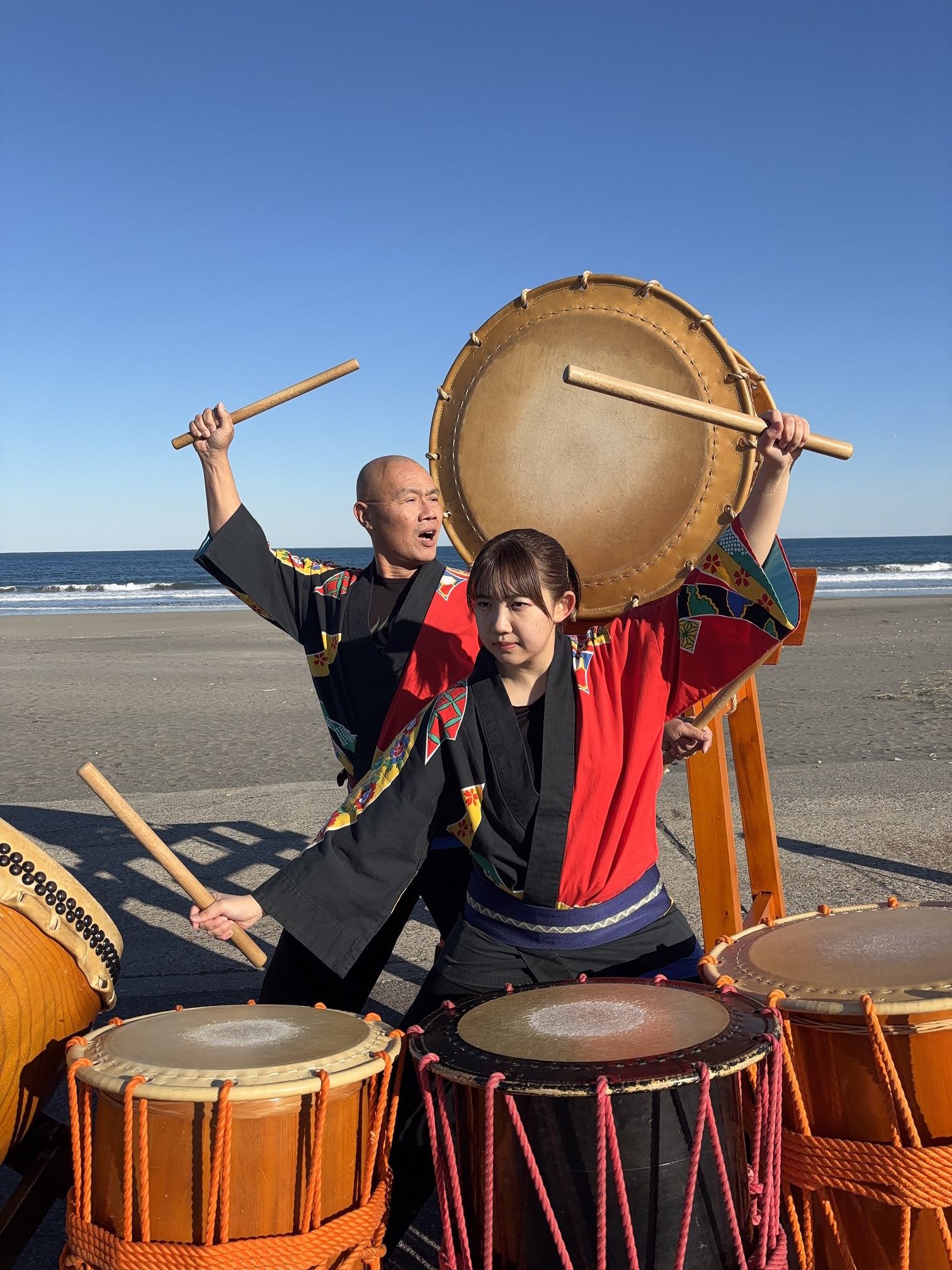 和太鼓DUO輝日さん
